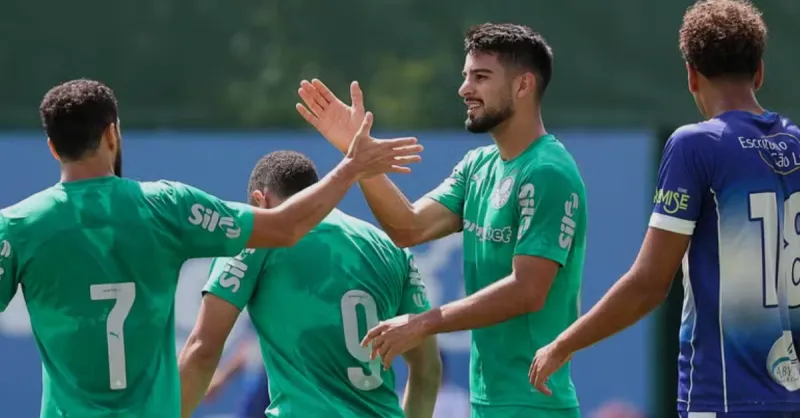 Jogo-Treino do Palmeiras: Destaque para Lucas Evangelista