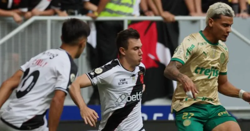 Vasco x Palmeiras: Desfalques de Coutinho e Vegetti, Escalação e Poupados