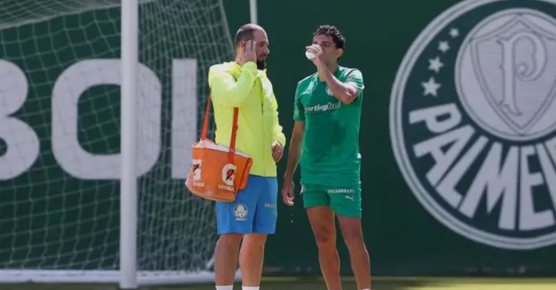 Palmeiras: Treino com Felipe Anderson e Evolução de Bruno Rodrigues
