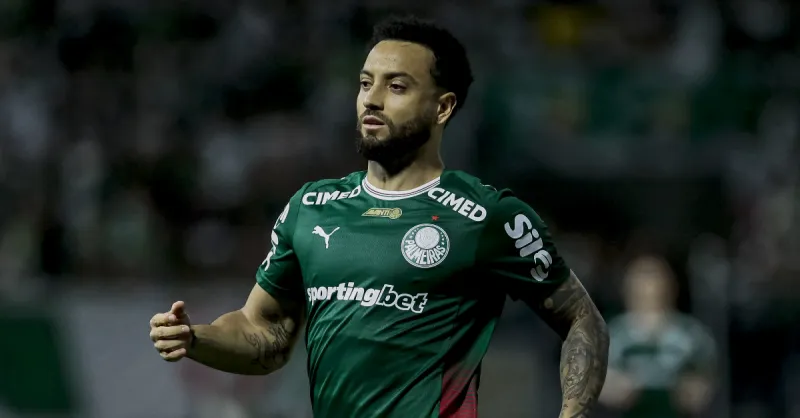 Felipe Anderson sofre nova lesão e vira desfalque no Palmeiras; veja detalhes